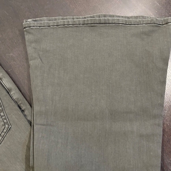 Sandrine Rose x Free People Super Flare Denim Jeans Charbon Size 29 - Picture 11 of 15